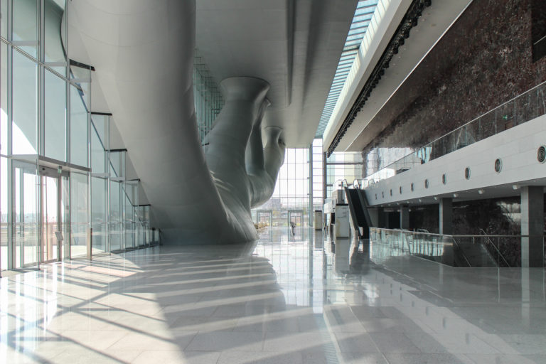 Qatar National Convention Centre Arata Isozaki WikiArquitectura 029