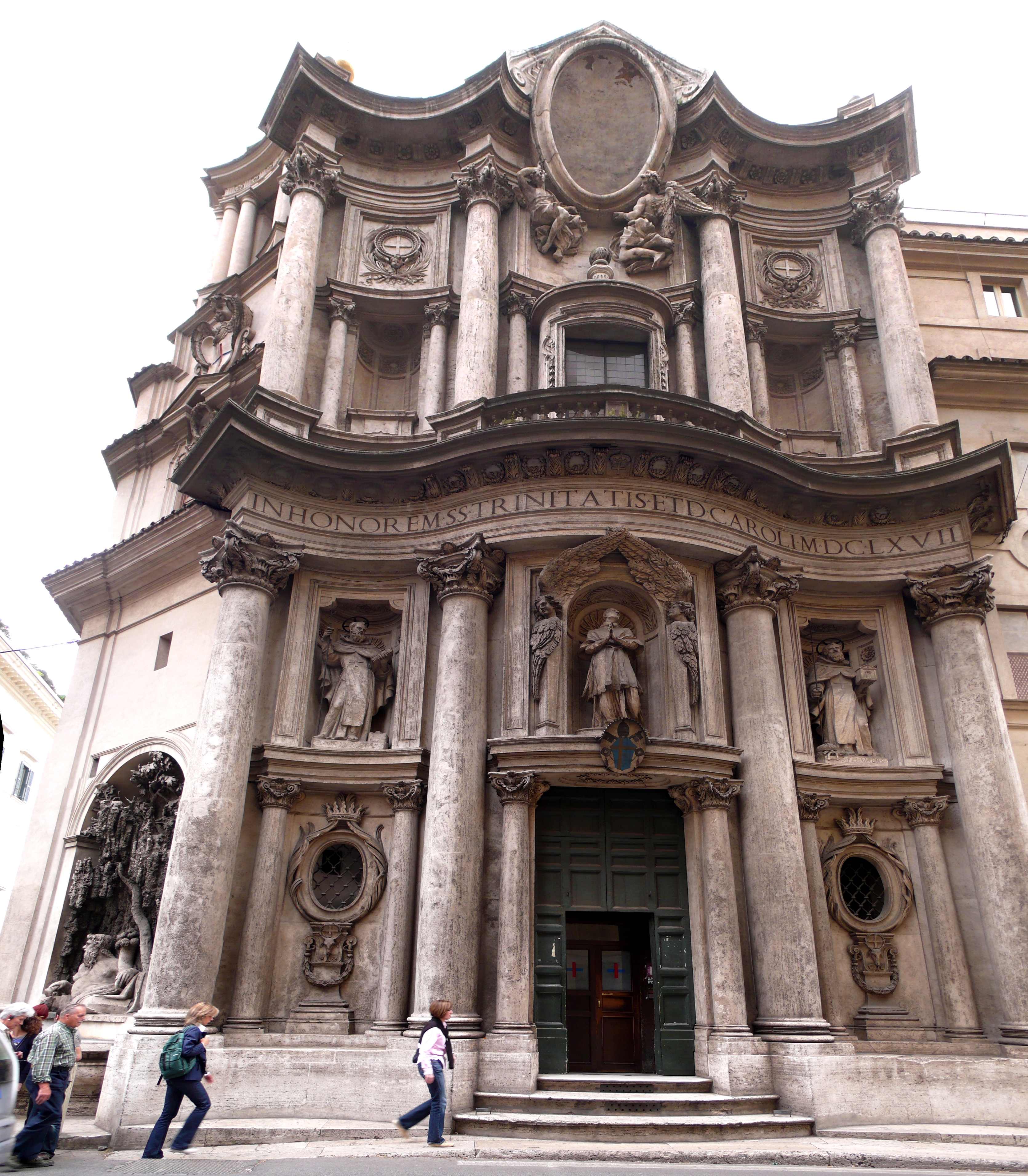 ✓ San Carlo alle Quattro Fontane - Ficha, Fotos y Planos - WikiArquitectura