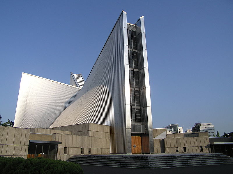 ✓ Catedral de Santa María en Tokio - Ficha, Fotos y Planos -  WikiArquitectura