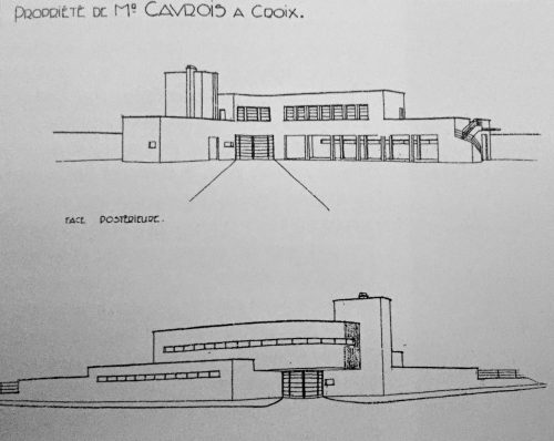 Plans Villa Cavrois fachadas