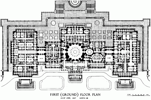 US_Capitol_first_floor_plan_1997_105th-congress