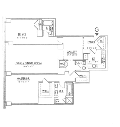 one-beacon-court plano apartamento 2